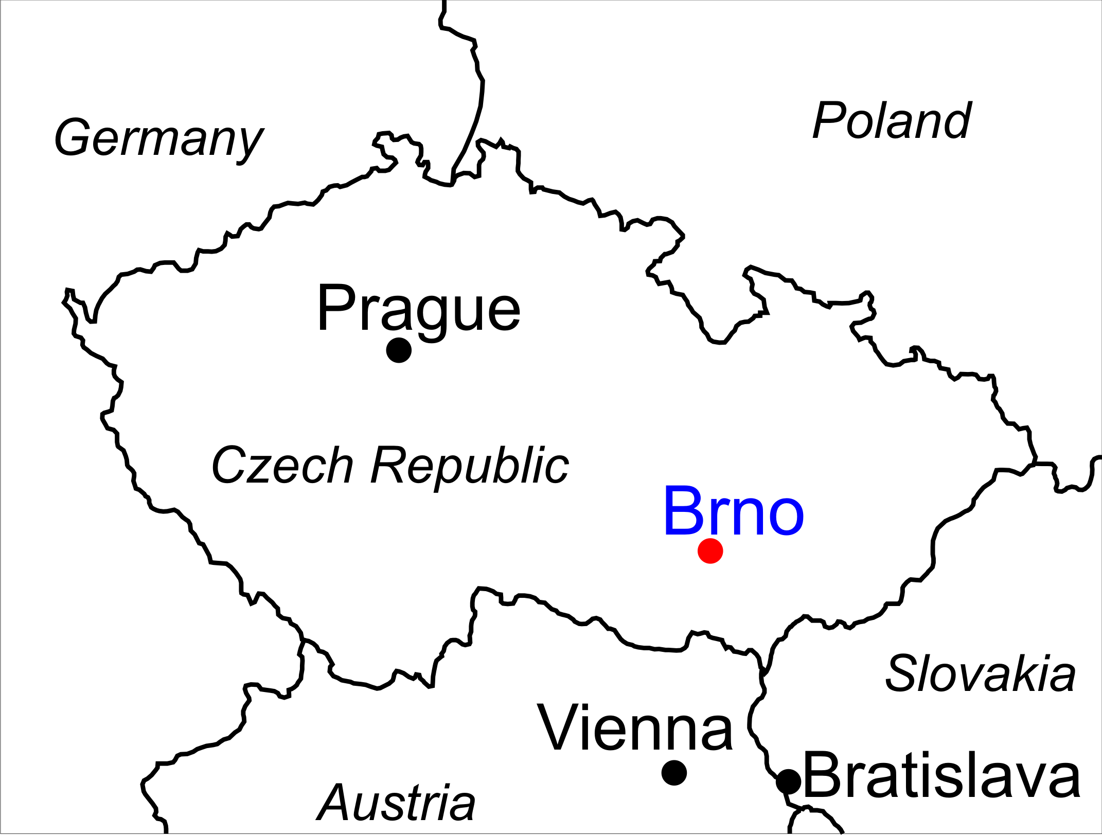 Карта чехии. Брно на карте Чехии. Прага на карте Чехии. Чехия на карте Европы. Контур Чехии на карте.